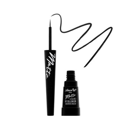 Amor US Matte Liquid Black Eyeliner
