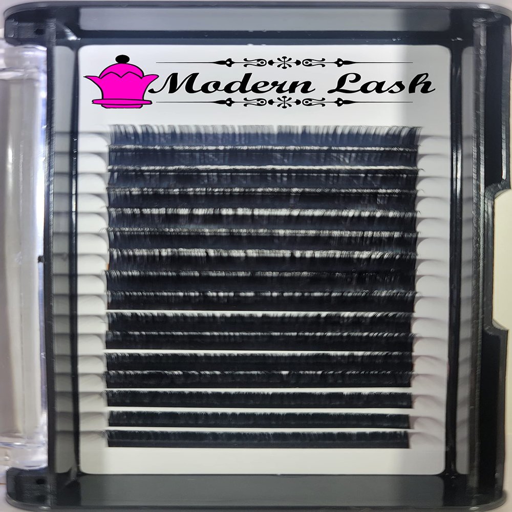 Modern Lash EyeLash Extensions J - Curl .2mm Thick 9mm, 10mm, 11mm Long Mix Lash Tray
