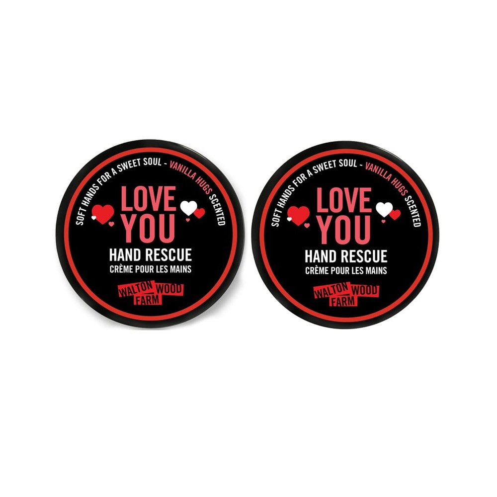 Walton Wood Farm, 4 oz Hand Rescue: (Love You (2 Pack))