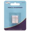 SILVERLEAD/PRO ART Metal Sharpener, White view 1