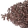 1000 Pcs Flare Euro Lock Copper Tubes Micro Rings Links Beads for I-Tip Human Hair Extensions 3.4x3.0X6.0mm (Brown) view 4
