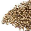 1000 Pcs Flare Euro Lock Copper Tubes Micro Rings Links Beads for I-Tip Human Hair Extensions 3.4x3.0X6.0mm (Dark blonde) view 4