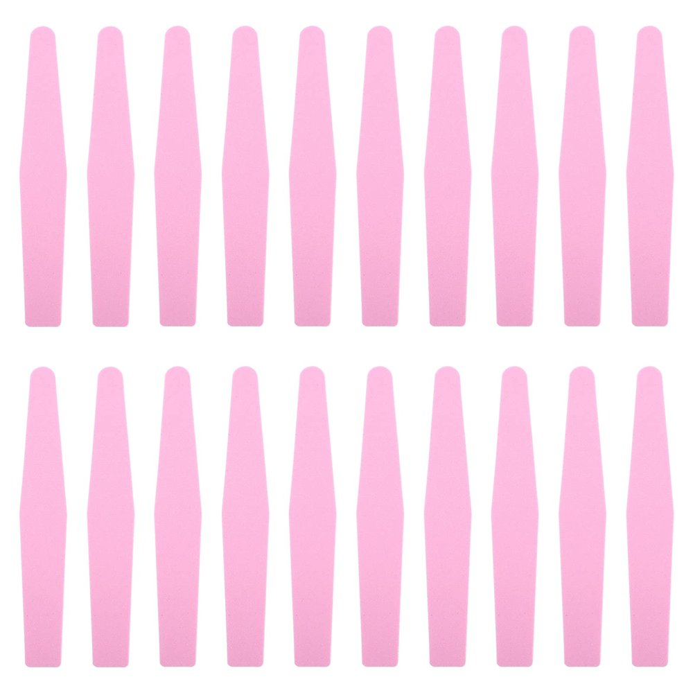 Beaupretty 20pcs Nail Files Professional Manicure Tools for Nail Art Portable and for Travel and Home Use Made High-Grade Material of Each