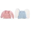 Beaupretty Hair Dry Caps 2pcs Fleece Shower Bonnet Bath Cap for Girls Boys and Girls Water Hat view 1