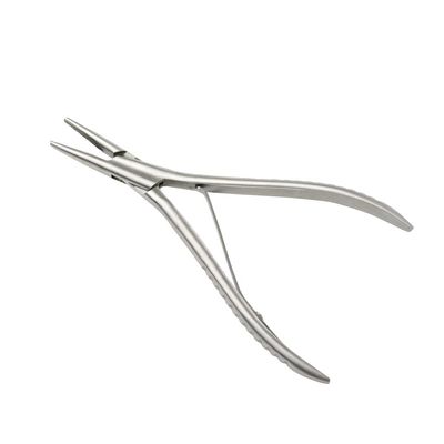 1 Pc Stainless Steel Hair Extensions Pliers Hair Extension Tool for Micro Links and Feather Extensions