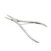1 Pc Stainless Steel Hair Extensions and Removal Pliers with 2 holes Hair Extension Tool for Micro Links Hair or Feather Extensions Styling view 1