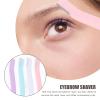 Healifty Facial Hair Remover Tool Kit Eyebrow Razor for Men Stainless Steel Eyebrow Trimmer Makeup Tool Portable 12pcs view 3
