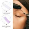 Healifty Facial Hair Remover Tool Kit Eyebrow Razor for Men Stainless Steel Eyebrow Trimmer Makeup Tool Portable 12pcs view 4