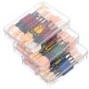 Beaupretty Eyeshadow Brush Eyeshadow, 30 Pieces Eye Shadow Sponge Applicator Dual- end Practical Eyeshadow Makeup Tools view 1