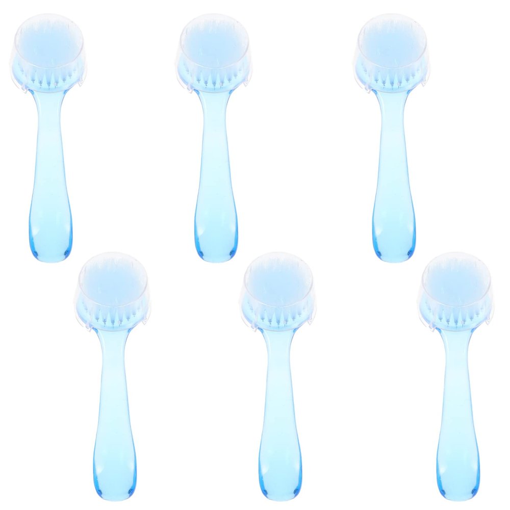 Beaupretty 6pcs Nail Cleaning Brush Dust Cleaner Convenient for Salon and Home Use and Easy to Carry for Nail Art and Manicure
