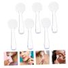 Beaupretty 6pcs Nail Dust Cleaning Brushes Soft Bristle Nail Cleaner Tool for Manicure Portable Cover for Easy Storage for Dust Removal and Cleaning view 3