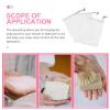Beaupretty 8pcs Exfoliating Mesh Soap Net Bags for Face Cleaning Deep Foaming Nets Drawstring Gentle Facial Exfoliation and Pouches for Face Wash view 3