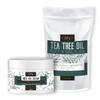 40 Percent Urea Cream and Tea Tree Oil Foot Soak with Epsom Salts - Intensive Hydration - Helps Athletes Foot - Irritated Skin - Foot Odor view 1