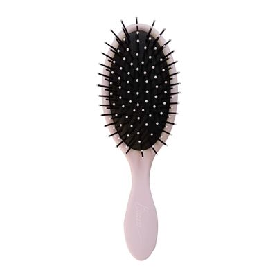Essential Oval Hair Brush by BeaverStrong, Detangling Hair Brushes with capped soft nylon bristles and air cushion base (Lavender Purple)