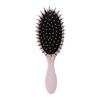 Essential Oval Hair Brush by BeaverStrong, Detangling Hair Brushes with capped soft nylon bristles and air cushion base (Lavender Purple) view 1