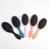 Essential Oval Hair Brush by BeaverStrong, Detangling Hair Brushes with capped soft nylon bristles and air cushion base (Lavender Purple) view 4