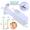 Firstomato 1PC Disposable Nose Piercing Gun Self Nose Piercing Kit Piercing Nose Rings Piercer Hypoallergenic 24kt Real Gold Plated Nose Stud view 2