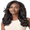 Outre Synthetic Quick Weave Half Wig - NEESHA H304 (Color:2 Dark Brown) view 3