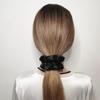 12 Pcs Satin Silk Scrunchies - Soft Hair Ties, Fashion Hair Bands, Hair Bow Ropes, Elastic Bracelet Ponytail Holders for Women and Girls (4.5 Inch, Classic Color Pair) view 2