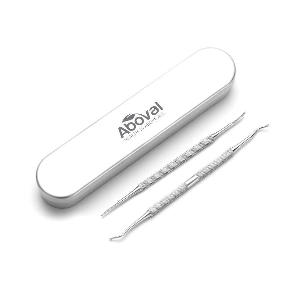 Ingrown Toenail File and Lifter Double Side Stainless Steel Nail Cleaner by 24/7 Store