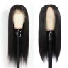 YUHUAWF Wigs Brazilian Human Hair Lace Wig Straight 134 Lace Front Wig with Baby Hair 10-30 Inch HD Transparent Lace Frontal Wig Human Hair Wigs for Women for Daily Party view 3