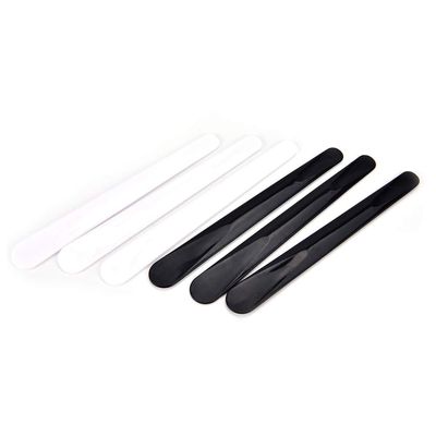 Beaupretty 10pcs Makeup Spatula for Facial Masks Frosted Tip Applicators White and Black for Mixing and Sampling Creams and Lotions Durable and Easy to Grip