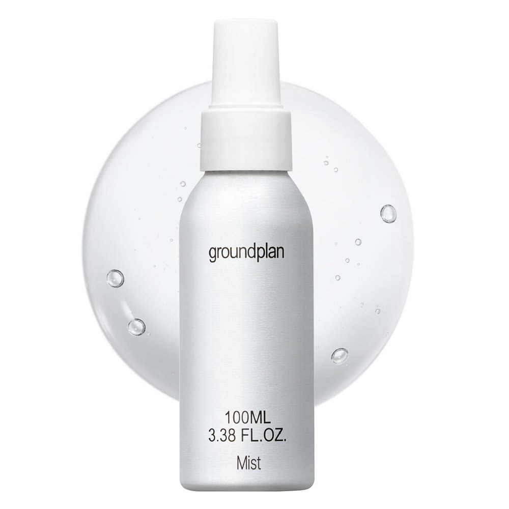 groundplan SOS Witch Rescue Mist - 80% Witch Hazel Toner with Cica for Redness Relief, Calming Silver Spray for Sensitive Skin, Korean Skin Care (3.38fl oz)