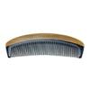 Liasun Natural Ox Horn Pocket Hair Comb, 100% Handmade Premium Quality Anti-Static Comb Without Handle - Buffalo Horn Oval Fine Tooth, Green Sandalwood view 4