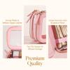 BEAUTYGOODIES Clear Makeup Bags for Women, Transparent Makeup Organizer Bag, Cosmetic Bag, Travel Cosmetic Case, Toiletry and Make Up Bags for Women, Purse Pouch for Travel, Home and Office view 3