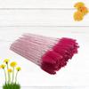 Beaupretty 100pcs Disposable Eyelash Brushes Crystal Rods Makeup Applicators for Mascara and Eyelash Extensions for Professional Salons and Home Use view 2