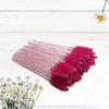 Beaupretty 100pcs Disposable Eyelash Brushes Crystal Rods Makeup Applicators for Mascara and Eyelash Extensions for Professional Salons and Home Use view 3