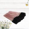 Beaupretty 100pcs Disposable Eyelash Brushes Crystal Rods Professional Applicator for Mascara and Eyebrow Makeup Easy to Use and Portable for Salon and Home Use view 2