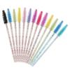Beaupretty 100pcs Disposable Eyelash Brushes Crystal Rods Professional Applicator for Mascara and Eyebrow Makeup Easy to Use and Portable for Salon and Home Use view 3