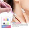 Healifty Rhinestones Pen Applicator Drills Pen Wax Tip Durable and Easy-to-use Picker Heads view 3