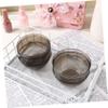 SOLUSTRE Hair Dyeing Shaker Bowl with Measuring Scale, Hair Dye Bowl Salon Tint Salon Mixing Cup Tools for dresser Barber, Grey view 2