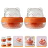 SOLUSTRE Beauty Sponge Storage Box Makeup Sponge Holder Portable Non-slip Dry and Clean view 3