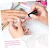 Beaupretty Armrest Nail Art Hand Pillow Nail Accessories Hand Rest Pro Tools Nail Stuff Wrist Rest Pad Salon Nail Art Pillow Practical Small Pillow Acrylic Manicure Pillow White Jelly Set view 3