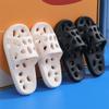 GHYUB Shower Sandal Slippers with Drainage Holes Quick Drying Bathroom Slippers Gym Slippers Soft Sole Open Toe House Beach Slippers for Men and WomenEVA Material (Color : White, Size : EUR39-40) view 2