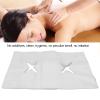 100pcs Disposable Face Cradle Covers, Hole Design Good Water Absorption SPA Towels Massage Face Covers/Headrest Covers for Beauty Salons(White) view 2