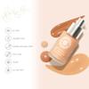 Honeybee Gardens Golden Hour Foundation In Fiji, Medium Tan Neutral, Skin-Perfecting, Luminous Finish, Vegan, 34.5ml view 4