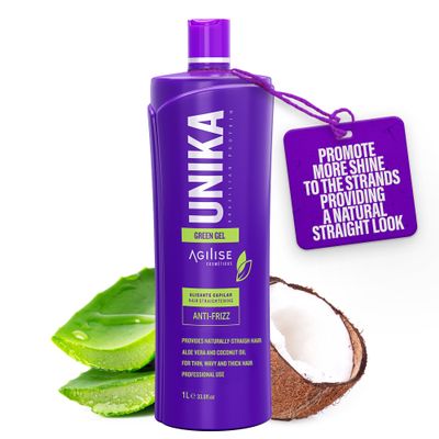 Agilise Unika Brazilian Keratin Hair Treatment  Smoothing and Straightening  Keratin hair treatment straightening | keratina sin formol para alisar el pelo | Queratina para alisar el cabello