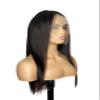 13x4 Brazilian Straight Virgin Human Hair Lace Front Wig 180% Density With Baby Hair Glueless Soft Straight Wigs for Black Women Human Hair Natural Color (22 Inches) view 2