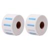 2 Rolls 170 Counts Disposable Barber Neck Strip Stretchy Paper Neck Band Neck Paper Hairdressing Stretchy Wrap Barber Accessories for Salon Haircutting Styling view 1