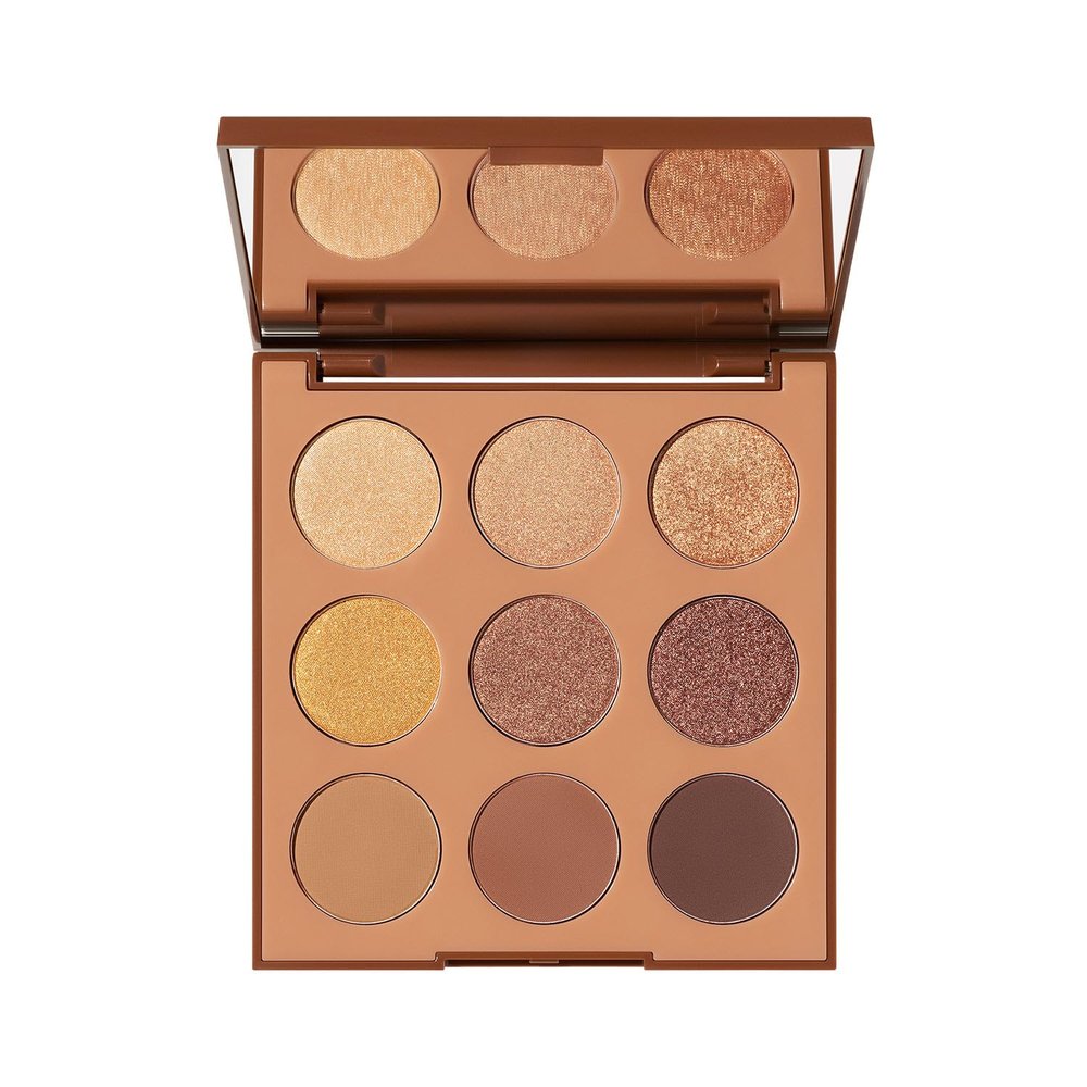 Morphe 9R Bronze Metal Artistry Palette - Brown & Bronze-Toned Makeup Palette with Matte and Shimmer Finishes - Highly Pigmented Eye Makeup with a Blendable & Buildable Formula (0.35 oz)