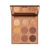 Morphe 9R Bronze Metal Artistry Palette - Brown & Bronze-Toned Makeup Palette with Matte and Shimmer Finishes - Highly Pigmented Eye Makeup with a Blendable & Buildable Formula (0.35 oz) view 1