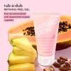 Saturday Skin Rub-A-Dub Refining Peel Gel Facial Cleansing Exfoliating Gels and Hydrating Foam Cleanser Natural Ingredients Anti-aging Makeup Remover and Face Wash view 2