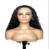 13X4 Water Curl Lace Front Wig Unprocessed Brazilian Human Hair Wig for Black Women 180% Density With Pre Plucked Baby Hair Natural Color (28 inches) view 2