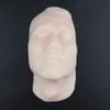 Backbayia Head Model Silicone Facial Teaching Model Mannequin Makeup Model for Massage Physiognomy view 2