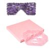 ideayard Amethyst Eye Mask & Rose Quartz Face Mask 100% All Natural Jade Soothe Stone Rose Quartz Eye Mask Rose Quartz Facial Mask view 1