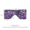ideayard Amethyst Eye Mask & Rose Quartz Face Mask 100% All Natural Jade Soothe Stone Rose Quartz Eye Mask Rose Quartz Facial Mask view 3